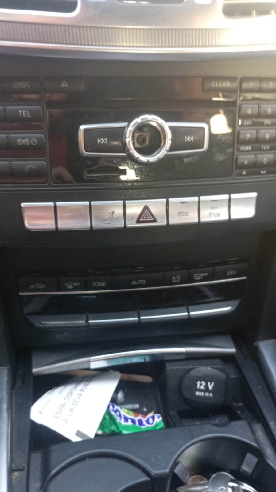 RADIO DE MERCEDES E220 212